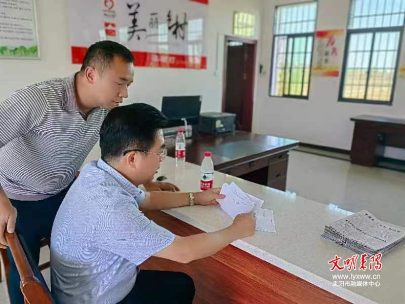 赖馨正到新市镇暗访督导森林防灭火等工作