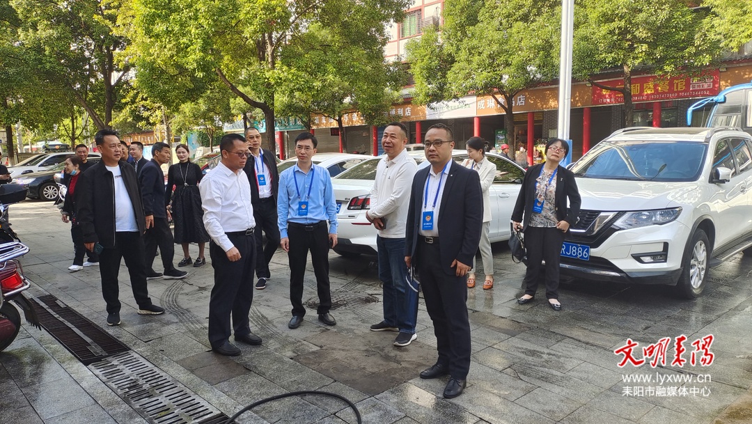耒阳市政协到城管局督导评议提案办理情况