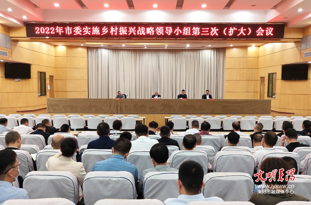 耒阳市委实施乡村振兴战略领导小组2022年第三次（扩大）会议召开