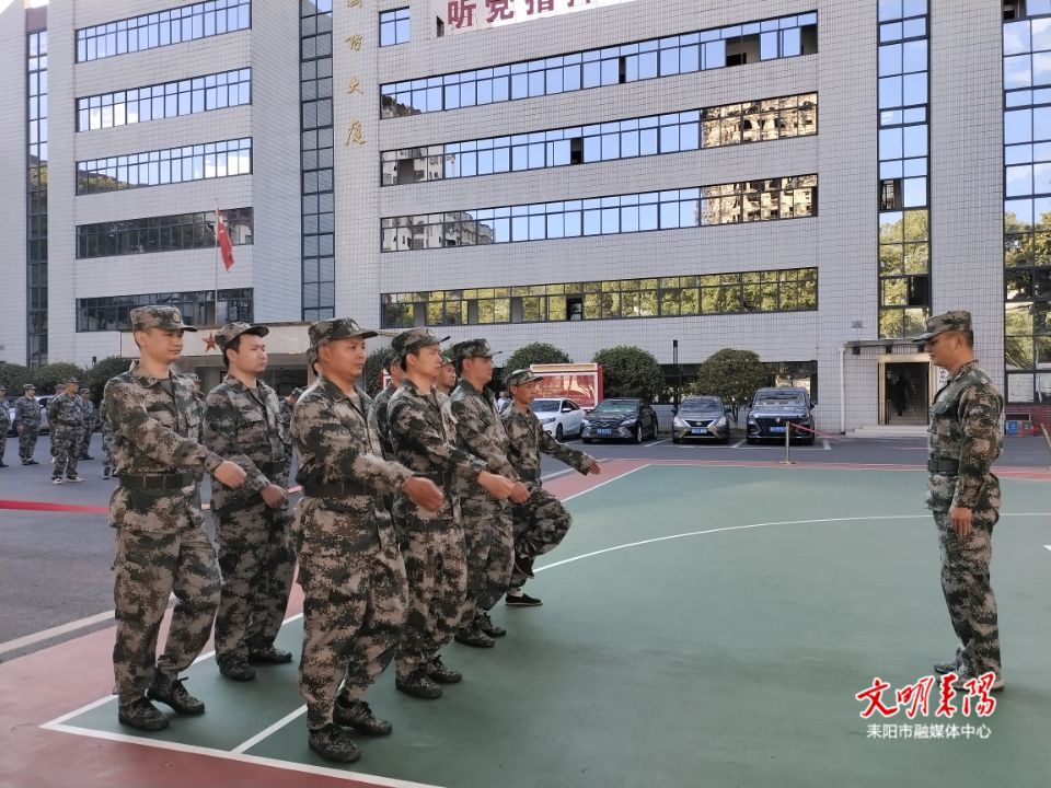 耒阳市人武部开展基干民兵国防教育活动