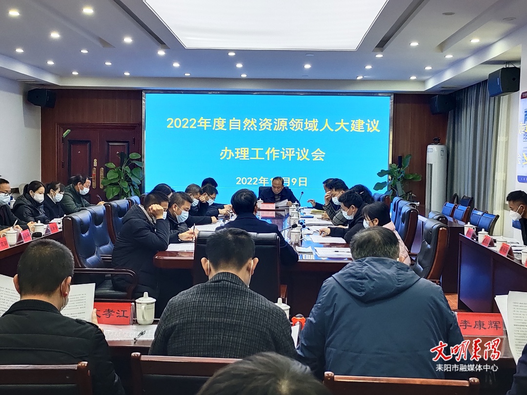 耒阳市人大常委会评议市自然资源局代表建议办理工作