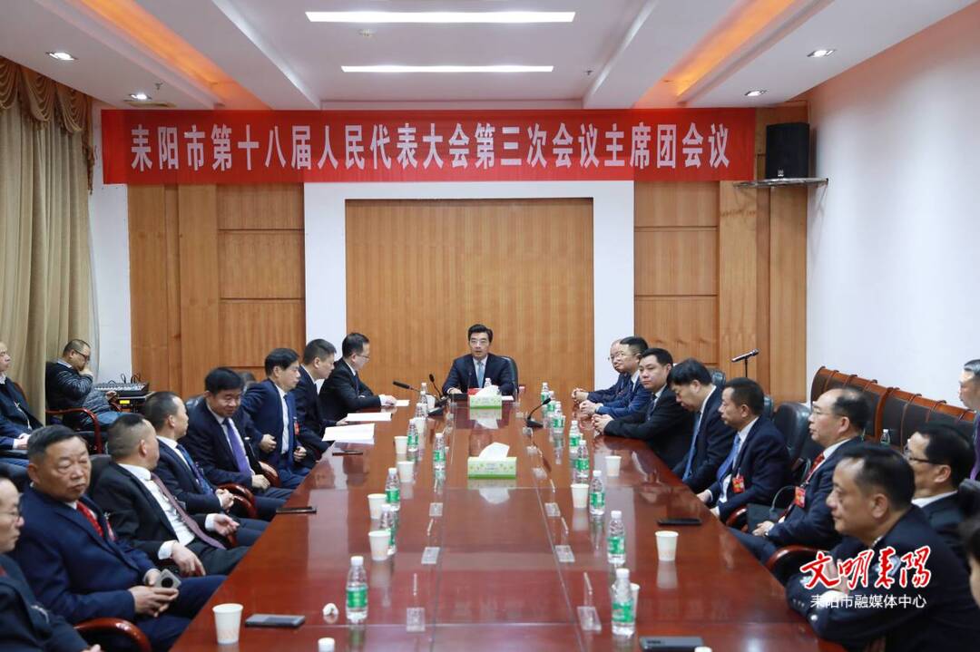 市十八届人大三次会议举行主席团第二次会议