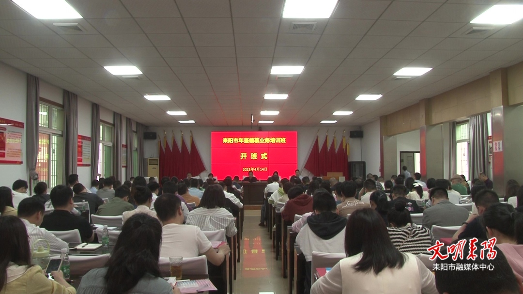 耒阳市2023年年鉴编纂业务培训班开班