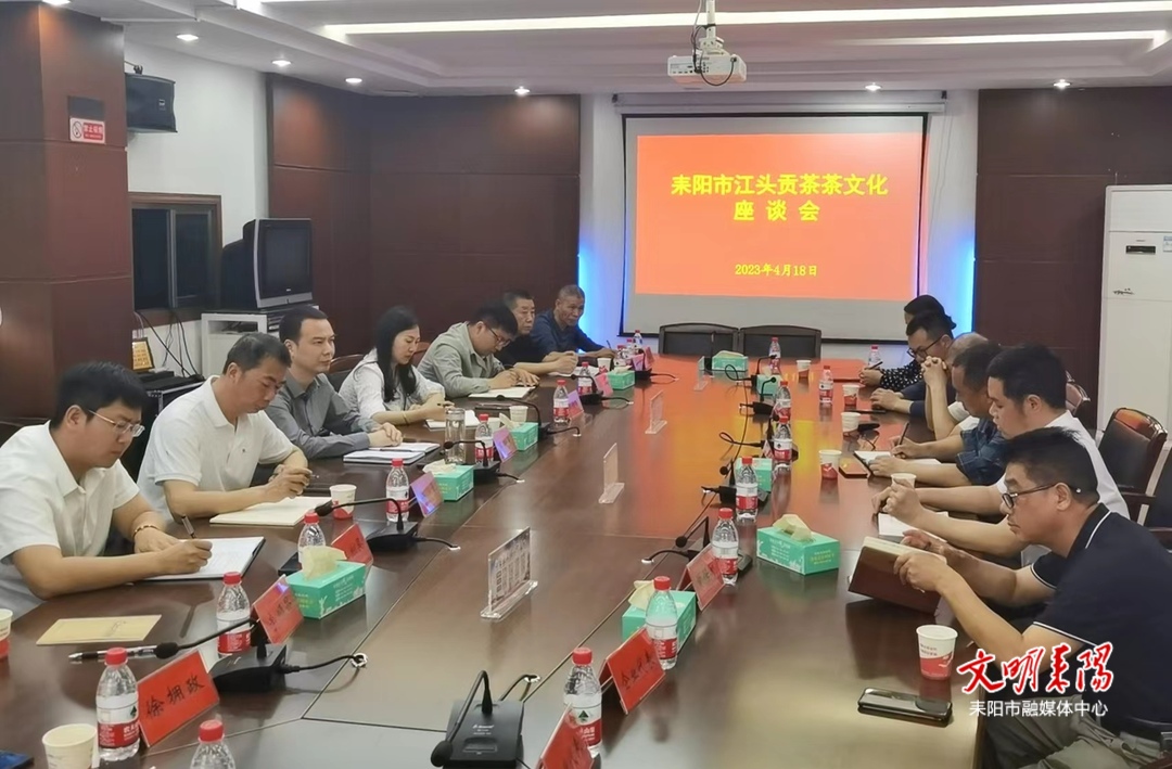 【第二届衡阳旅发大会·相约耒阳】耒阳市江头贡茶茶文化座谈会：全力做好茶文化这篇大文章  让大自然赋予的绿水青山成为带动群众增收致富的金山银山
