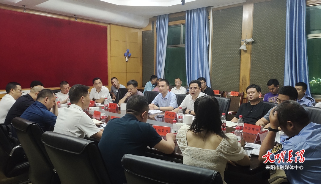 找问题、寻对策  市领导调度“厢遇耒阳 码头烟火”项目建设