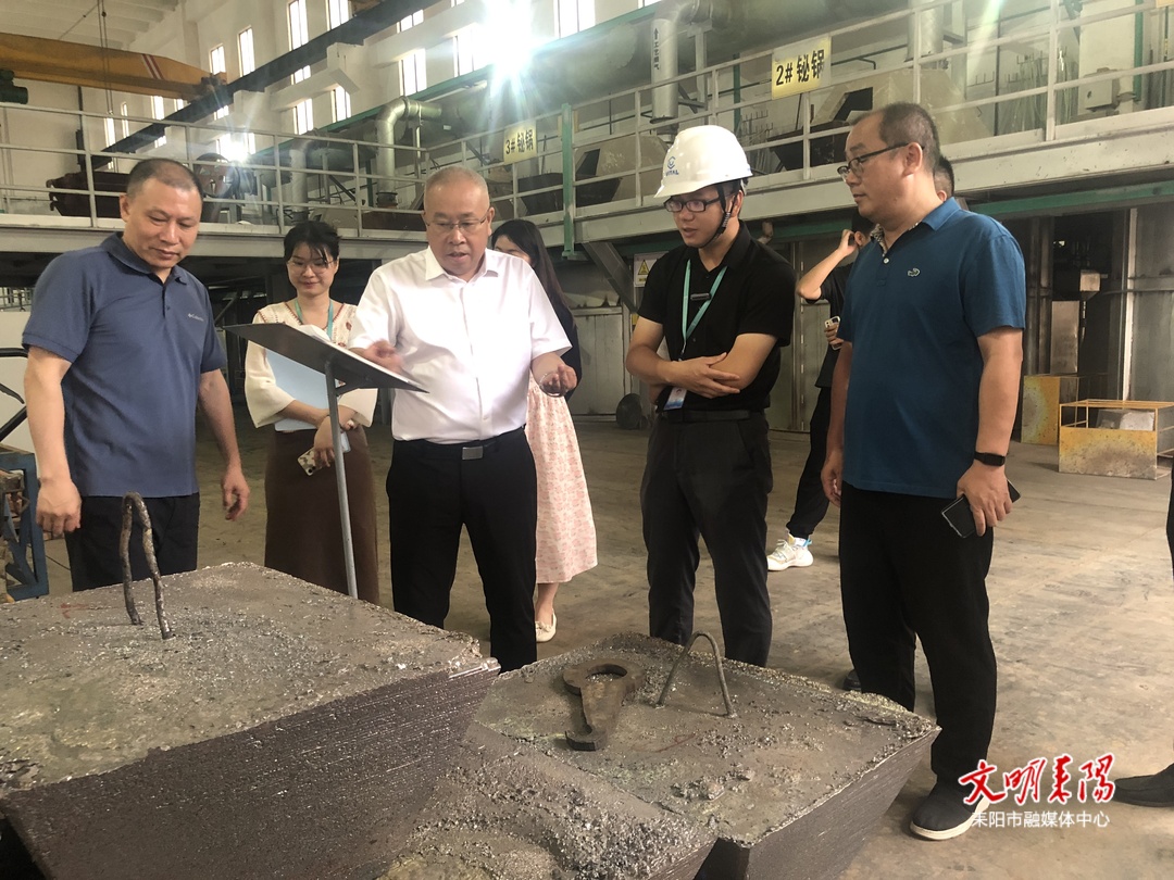 尹立鑫到大市循环经济产业园调度“五好”园区建设工作