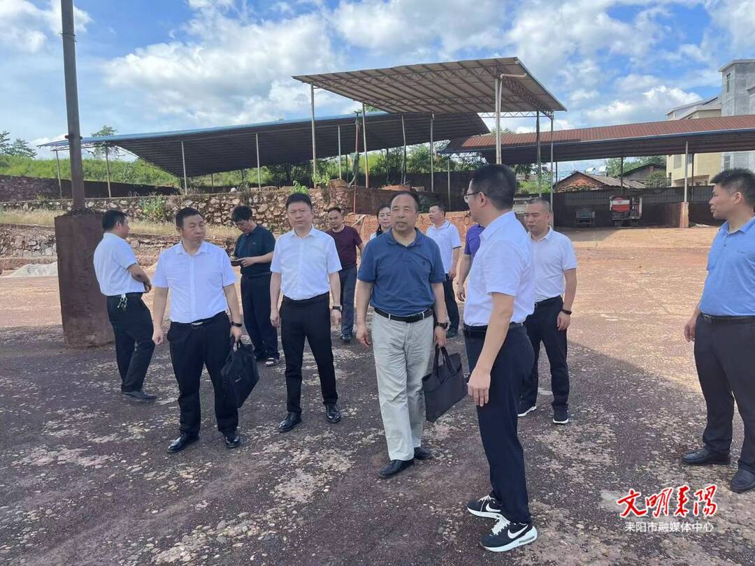 省“洞庭清波”督导组来耒检查环保督察问题整改落实情况