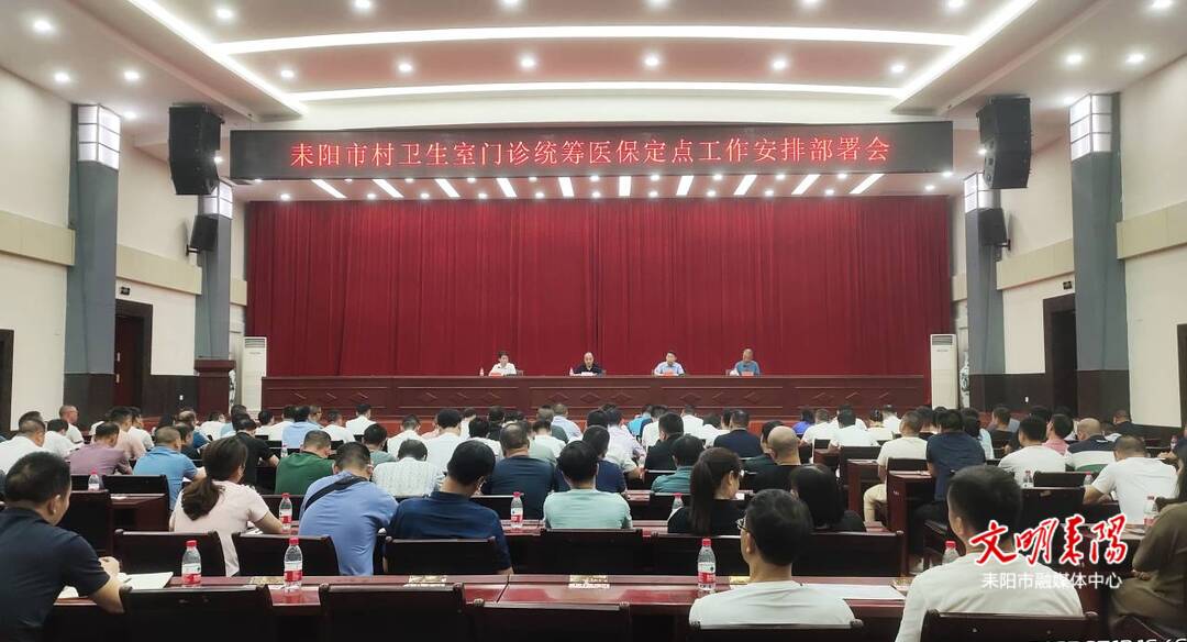 医保服务直达“家门口”！耒阳288个村医门诊统筹医保定点即将“上岗”