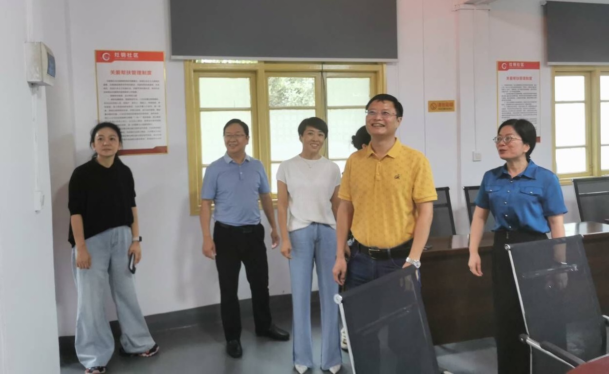 龚志桂到灶市街街道调研基层社会治理工作