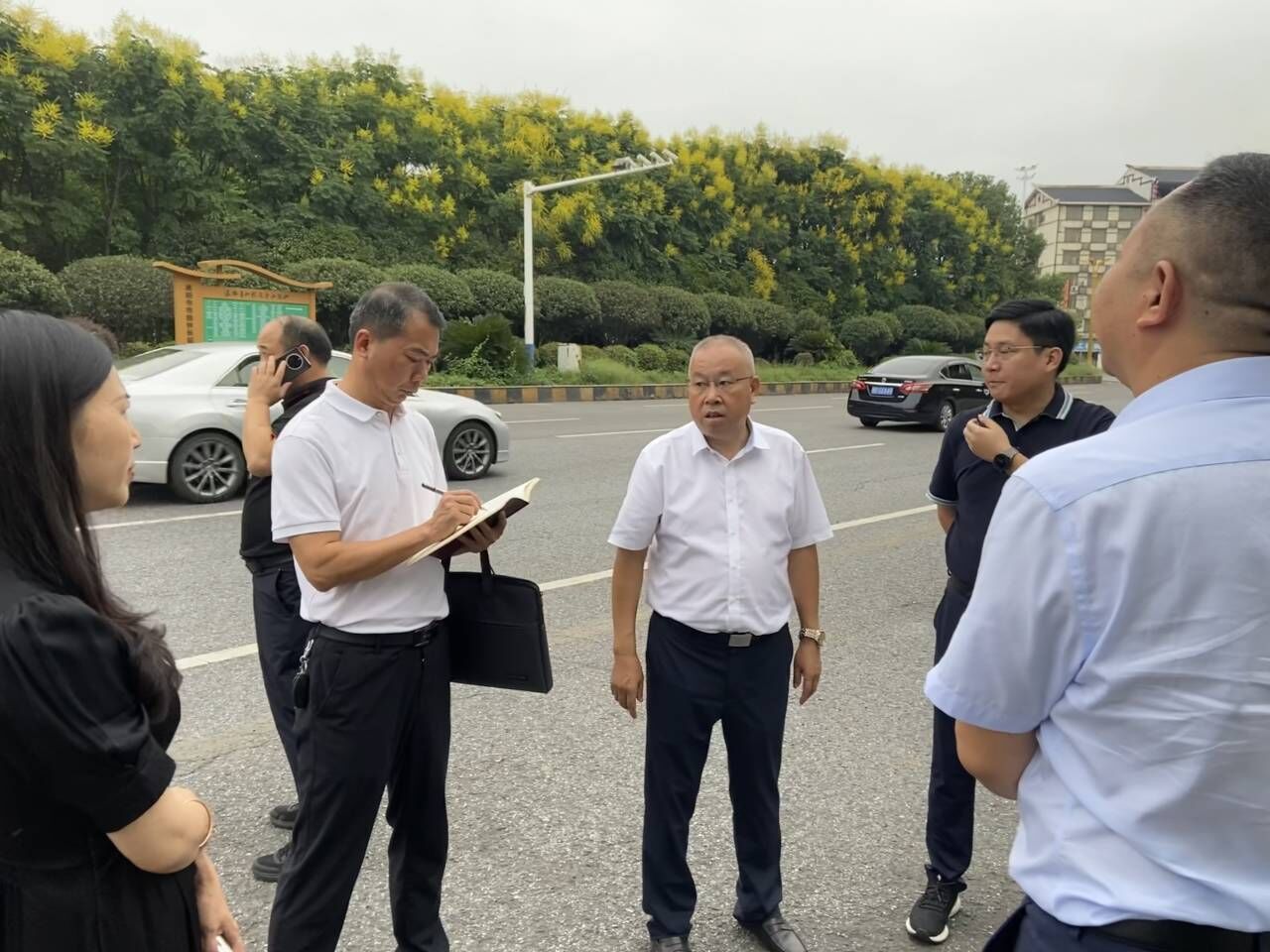 尹立鑫调度衡阳市第二届旅游发展大会城管、交通等工作