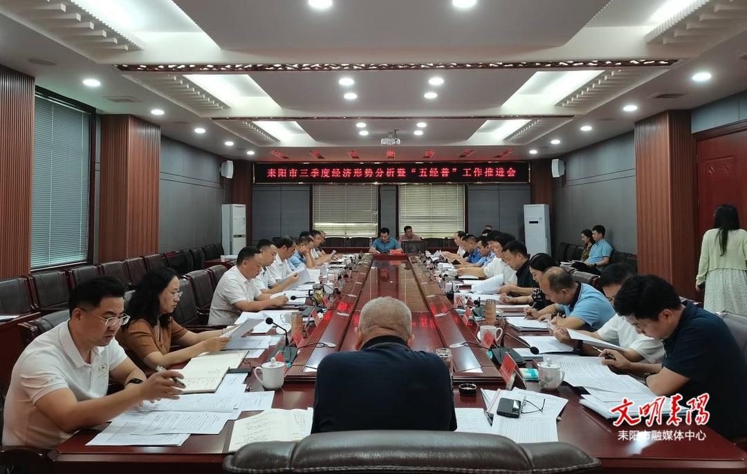 耒阳市召开三季度经济形势分析暨“五经普”工作推进会