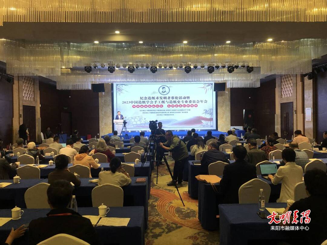 纪念蔡伦活动暨中国造纸学会手工纸与造纸史专业委员会年会在耒召开