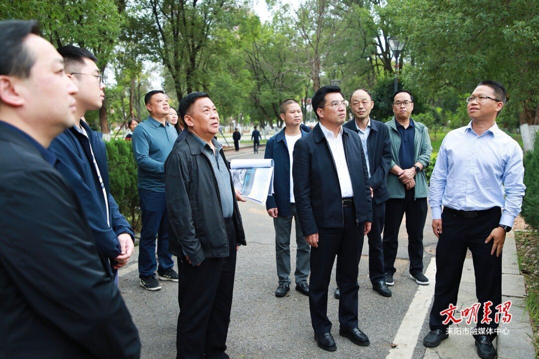  省退役军人事务厅来耒调研烈士纪念设施保护和管理工作