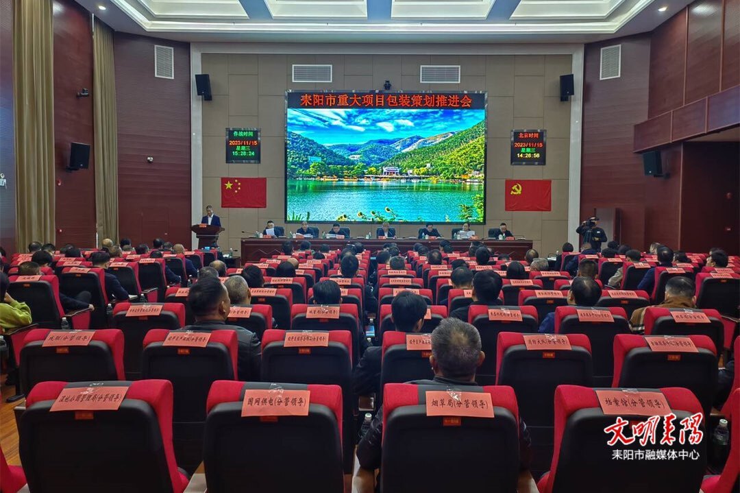 以高水平项目谋划助力高质量发展——耒阳市召开全市重大项目包装策划推进会