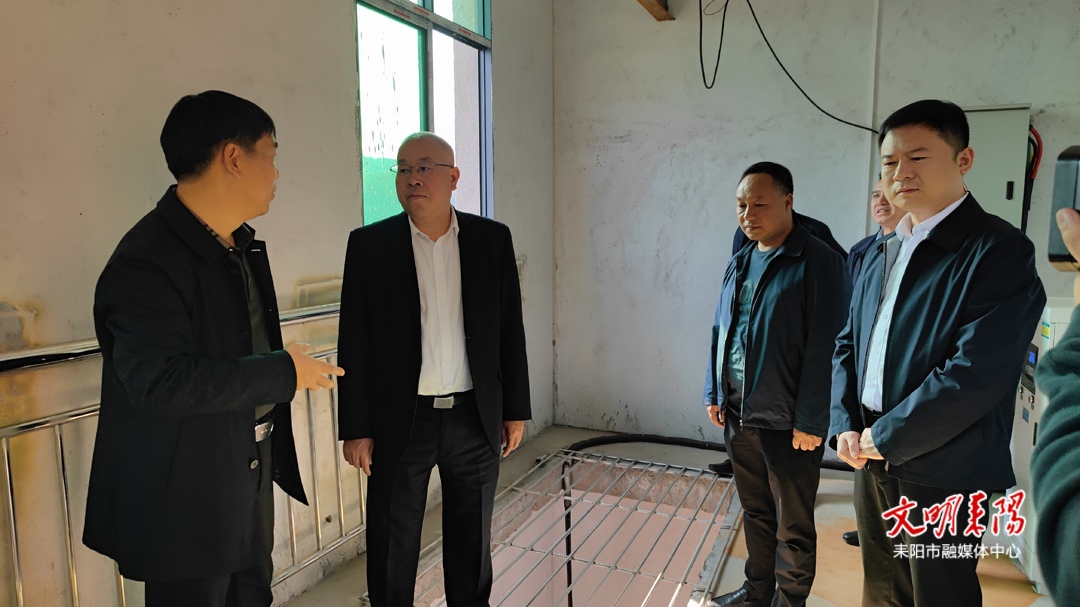 尹立鑫到淝田镇开展“走找想促”调研暨下沉接访活动