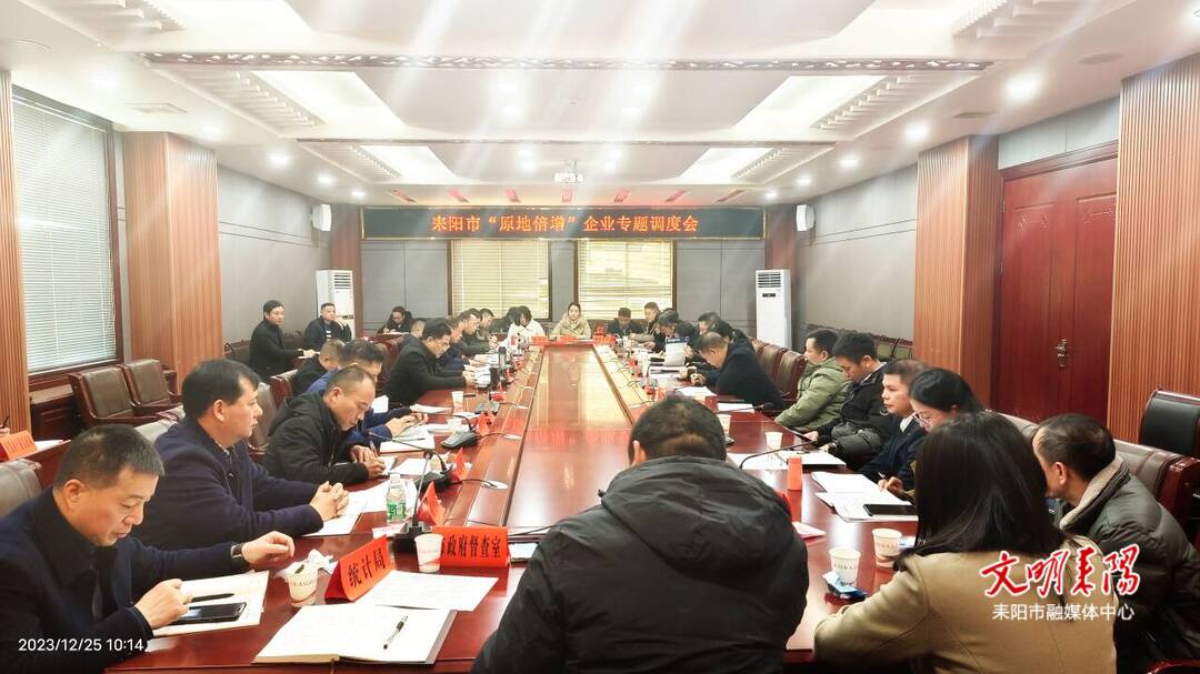 【耒阳安商在行动（283）】强措施 优服务 提效益 全力支持企业“原地倍增”