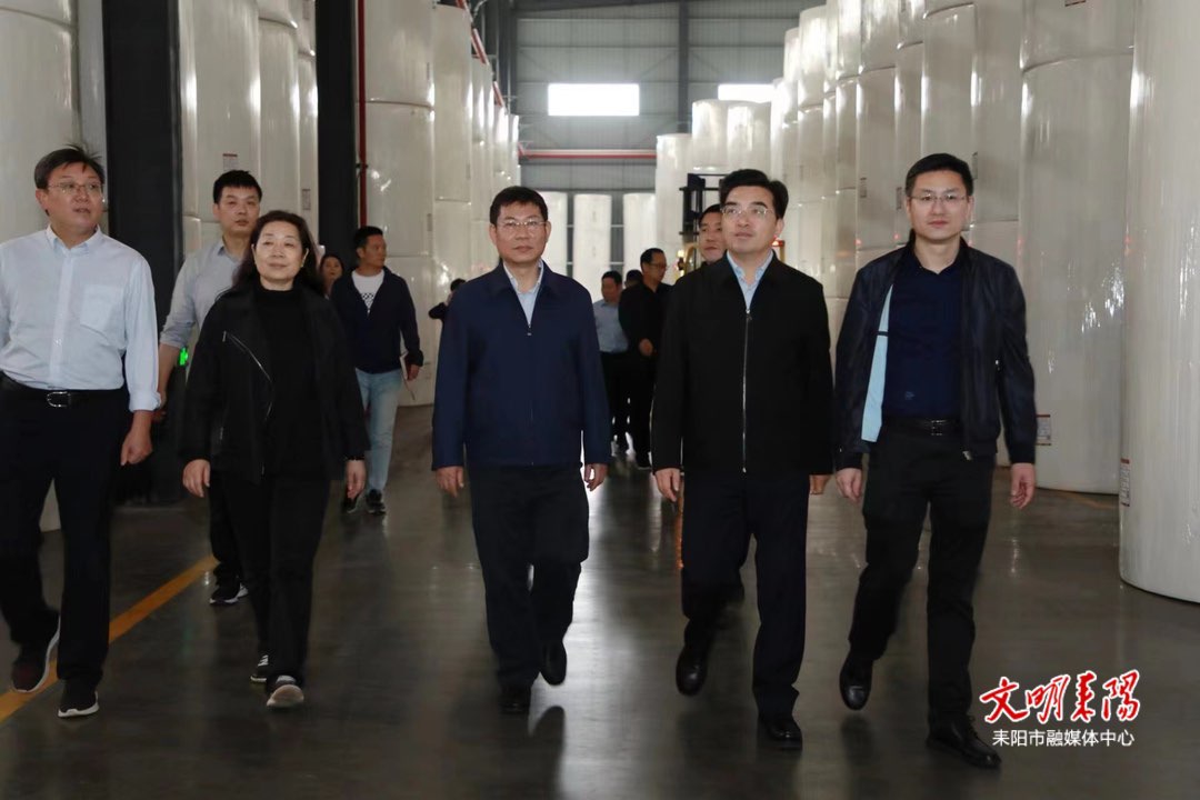 省纪委监委驻省自然资源厅纪检监察组来耒阳调研产业园区规划发展工作