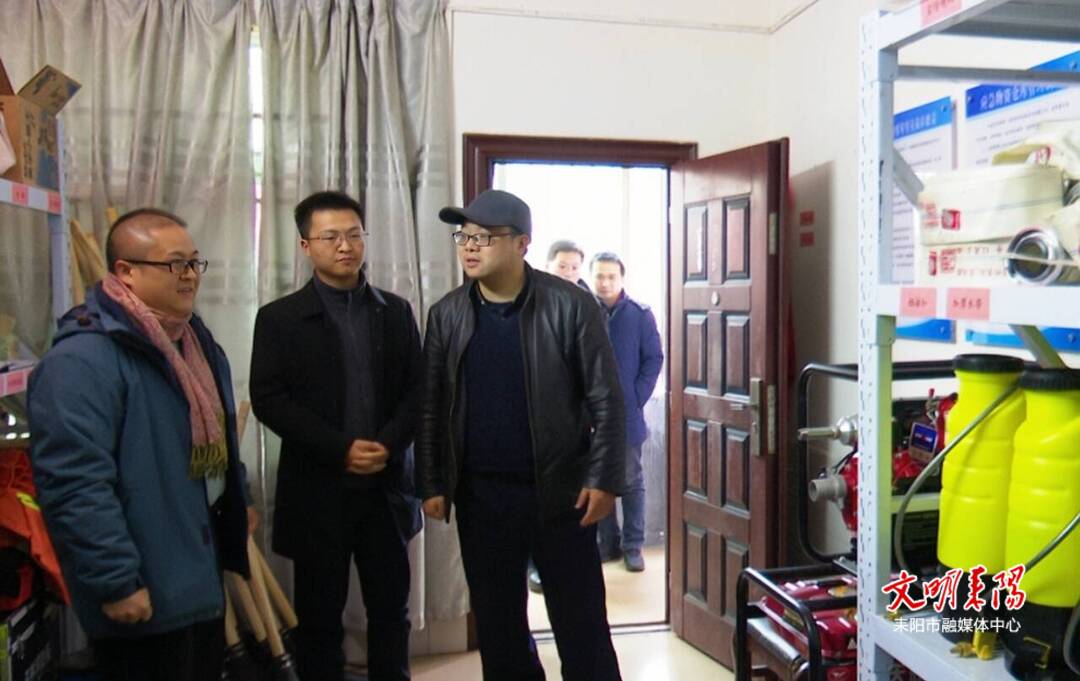 衡阳市地震局来我市督导低温雨雪冰冻天气防范应对工作