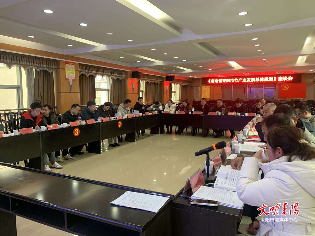 耒阳：凝聚各方力量 共谋竹产业发展新篇章