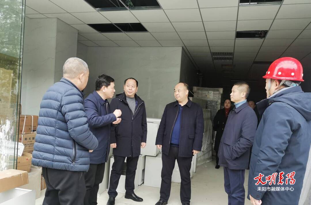 市领导调研督导卫健系统重点项目建设