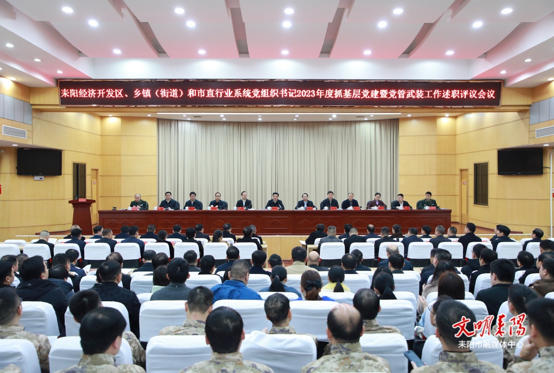 赖馨正：推动耒阳基层党建和党管武装工作全面进步全面过硬