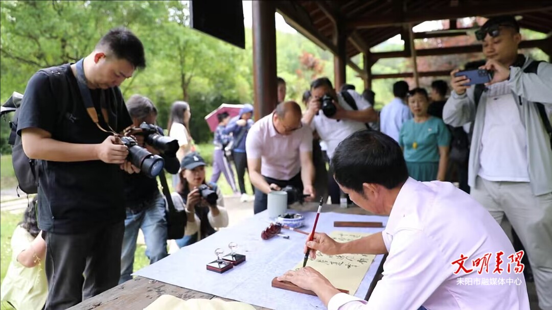 湖南第十三届新闻影像研修班开展“相约耒阳”主题采风活动