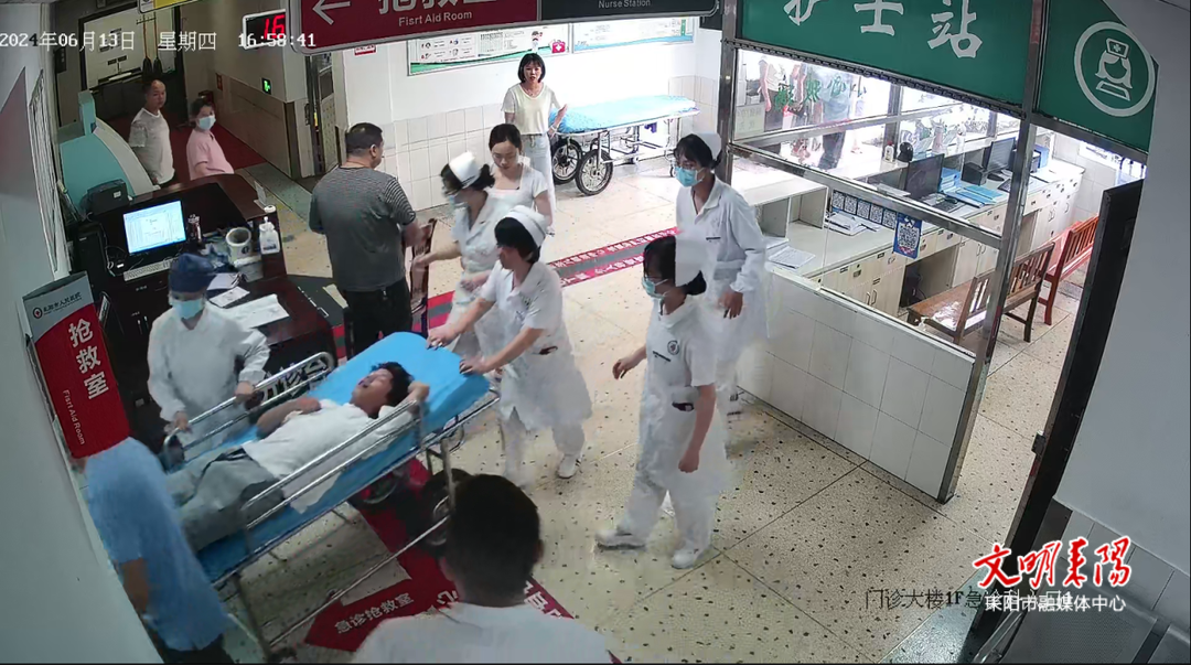 点赞！男子突发过敏性休克  耒阳市人民医院护士紧急救援