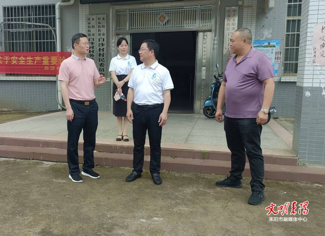 龚志桂到灶市街街道督导防溺水及“小马拉大车”专项整治等工作