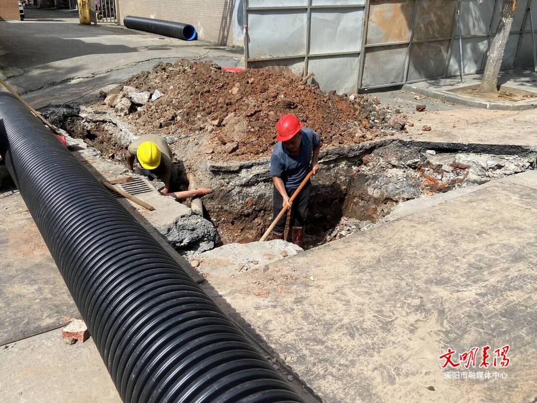【项目建设攻坚克难年（7）】城区自来水提质改造项目建设不断刷新“进度条”