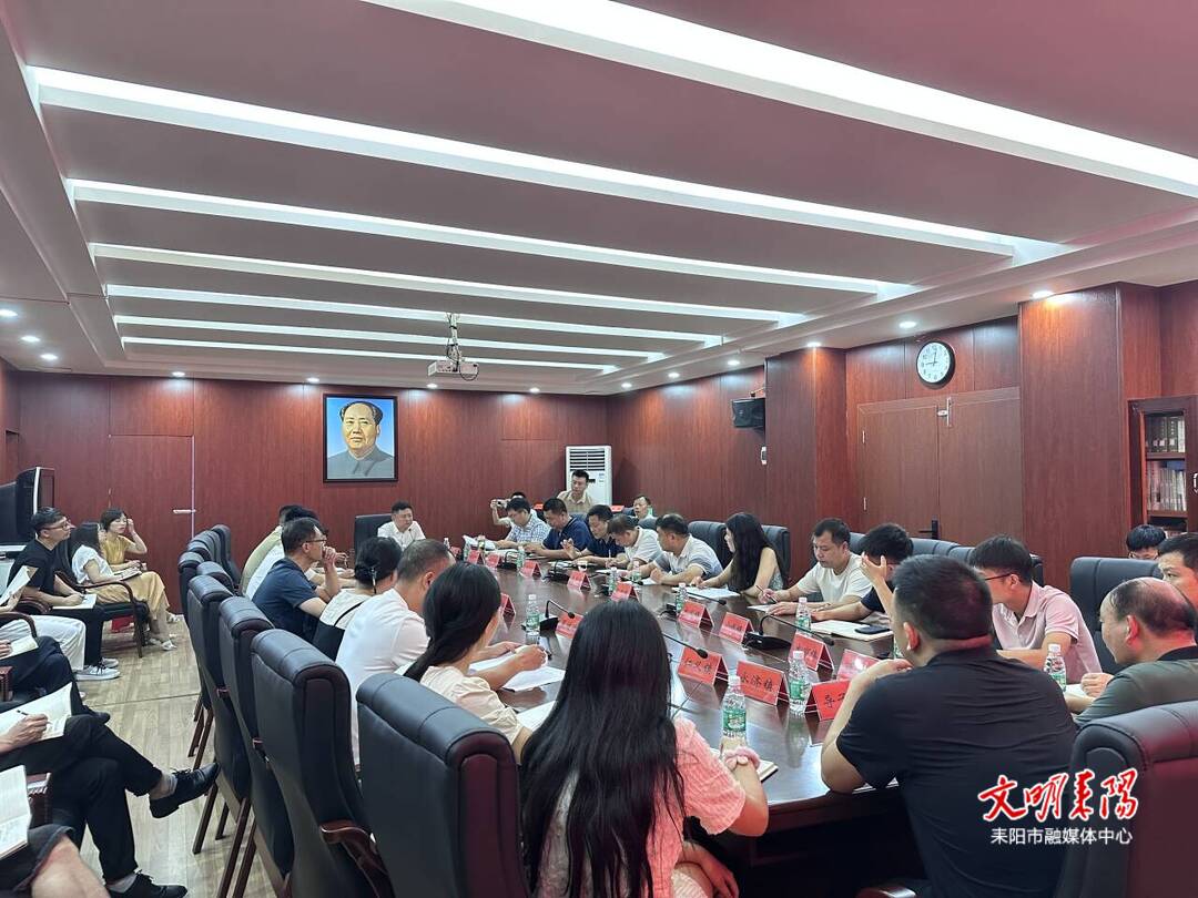 耒阳市乡镇（街道）宣传委员工作会议召开