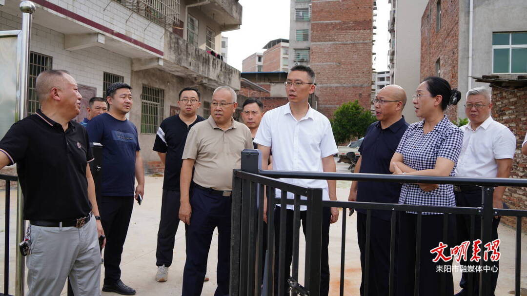 衡阳市住建局来耒督导住建领域工作