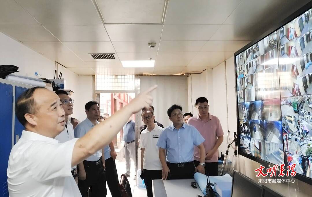 市领导督导医疗机构安全生产工作