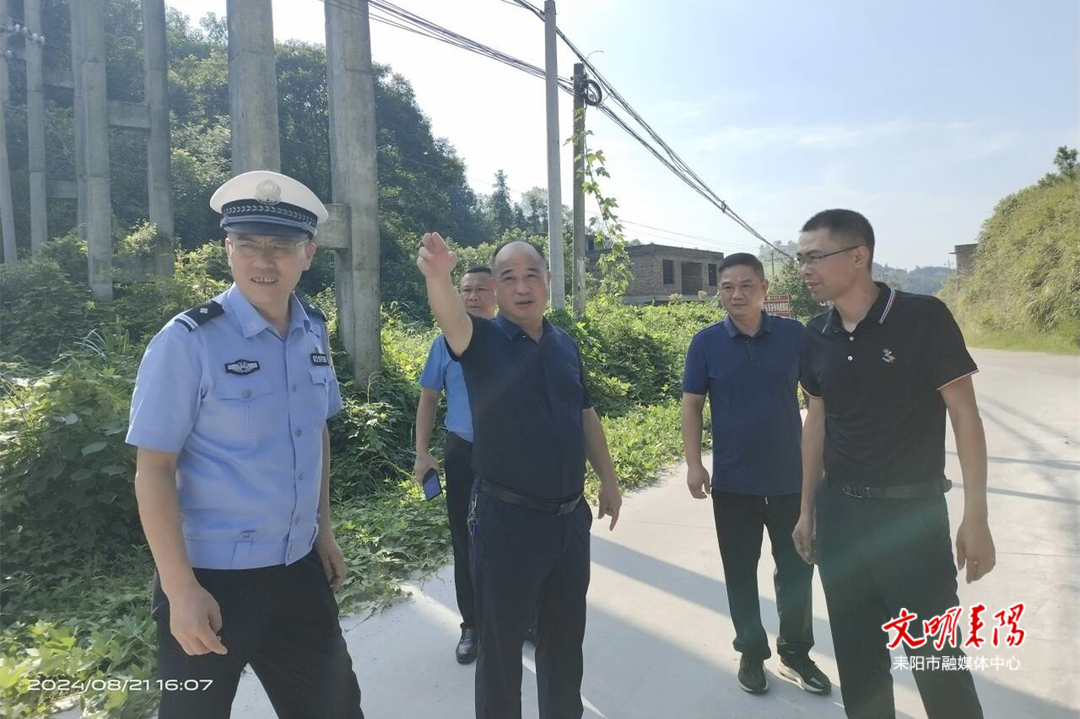 加大道路隱患排查 筑牢交通安全防線