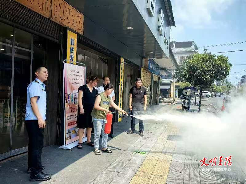 南阳镇开展安全生产及消防工作大检查