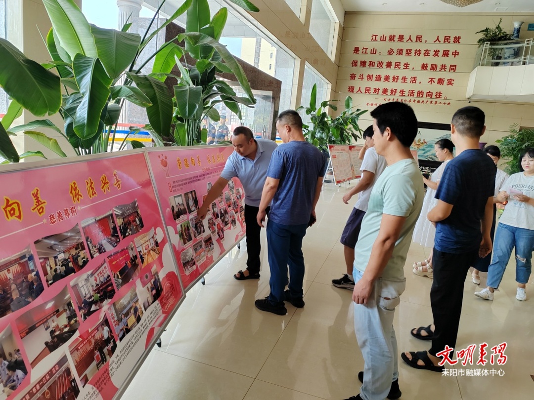 耒阳市开展第九个“中华慈善日”主题宣传活动