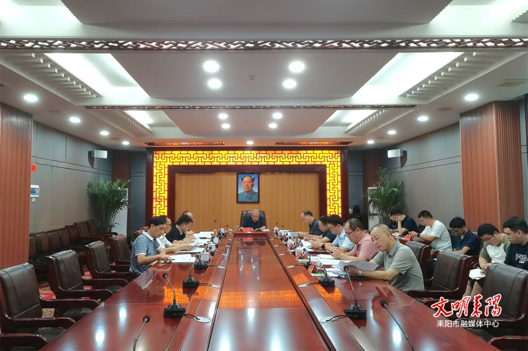 耒阳市政府党组理论学习中心组举行2024年第九次集体学习