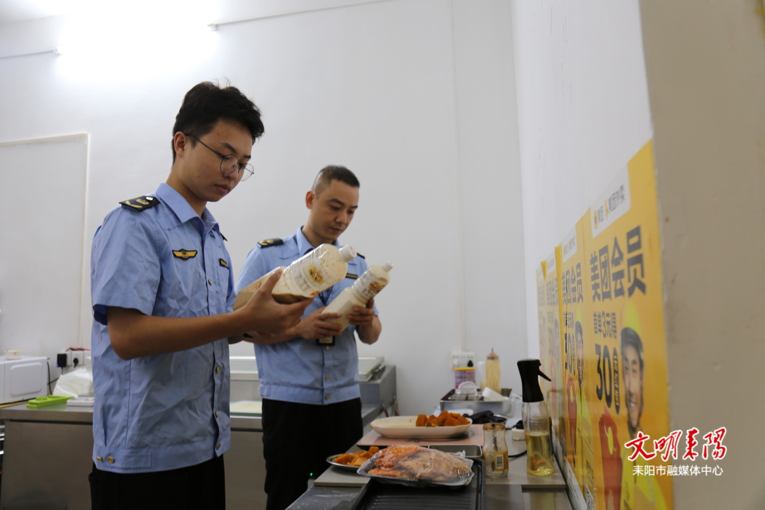 耒阳市开展“无堂食”外卖大扫除行动