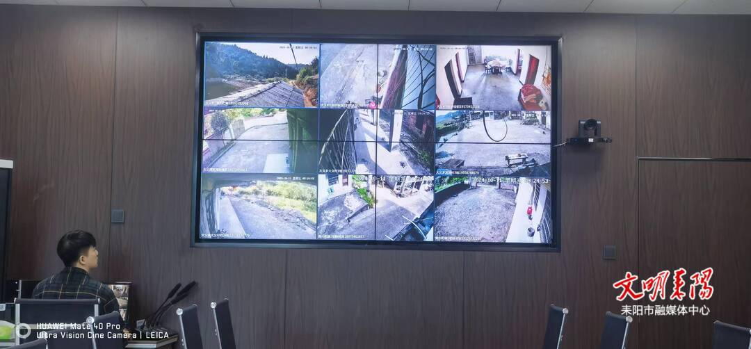 大义镇智慧劝导为道路交通安全保驾护航
