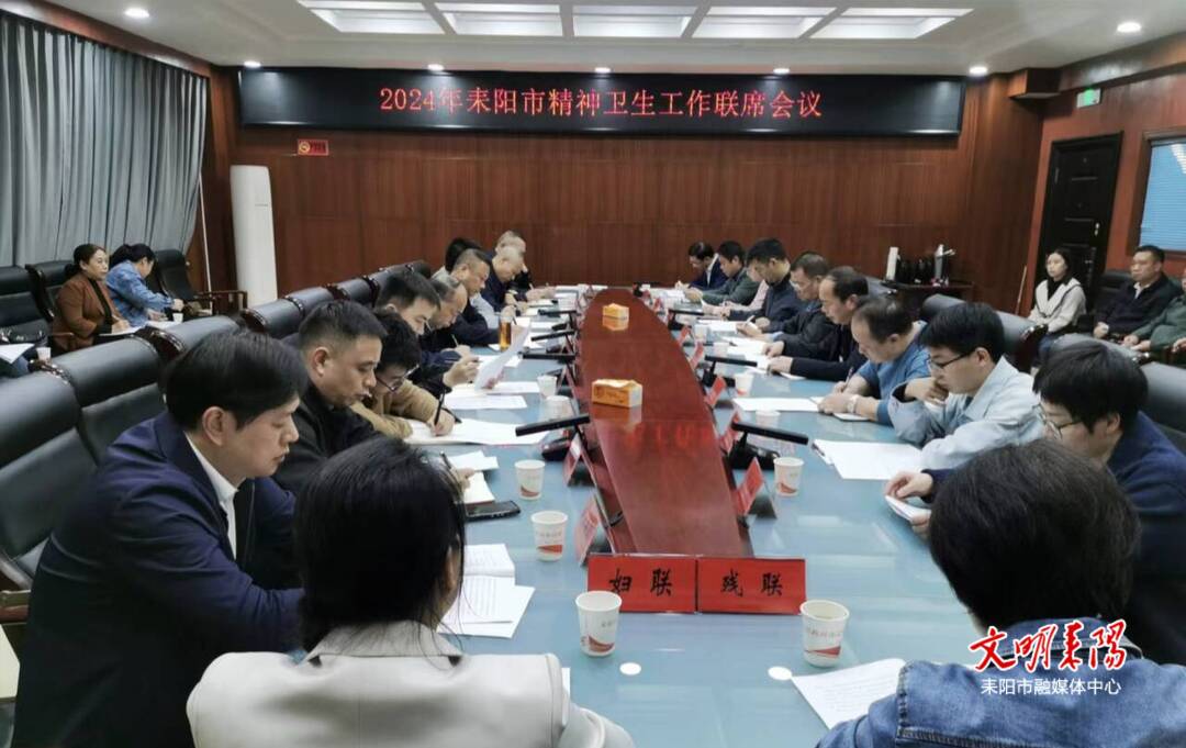 耒阳市召开2024年精神卫生工作联席会