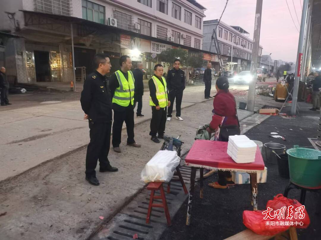 马水镇：大力整治马路市场，消除道路交通安全隐患