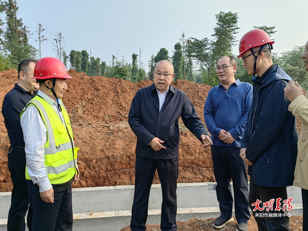 尹立鑫带队督导新建浔江灌区工程建设