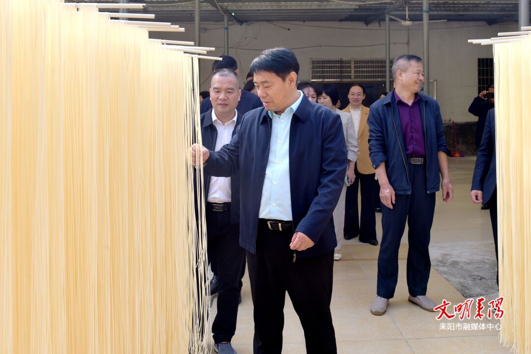 王东文来耒开展基层蹲点工作调研