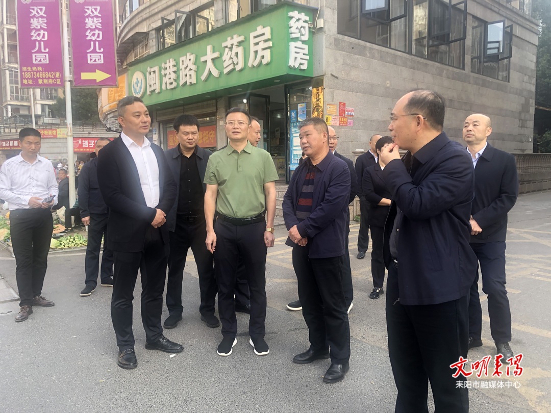 龚志桂调研闽港西路电力线路搬迁项目