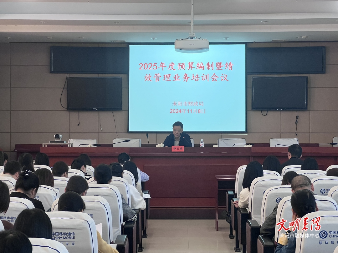 耒阳市开展2025年部门预算编制暨绩效管理业务和事前绩效评估培训