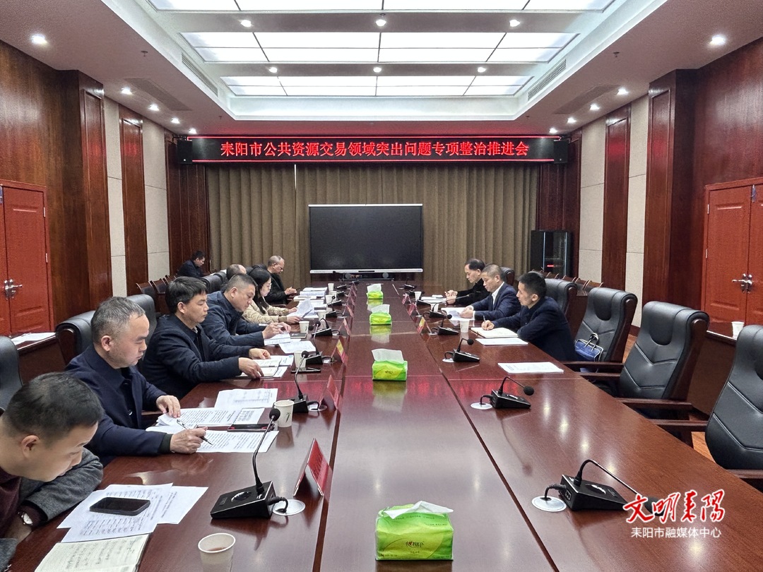 以雷霆之势推进专项整治工作！耒阳集中力量打好这场攻坚战