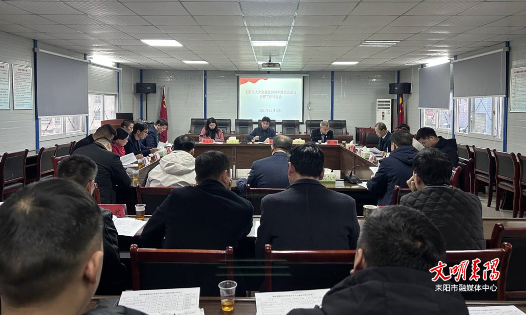 市人大常委会评议市城农投代表建议办理工作