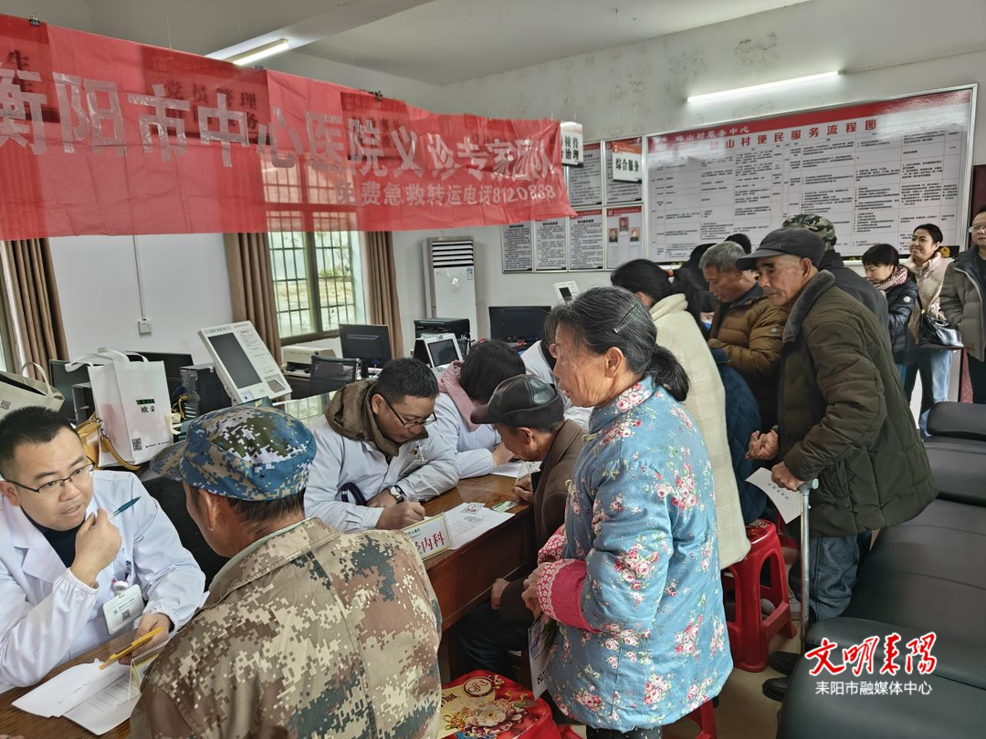 健康义诊暖人心 送医下乡促振兴