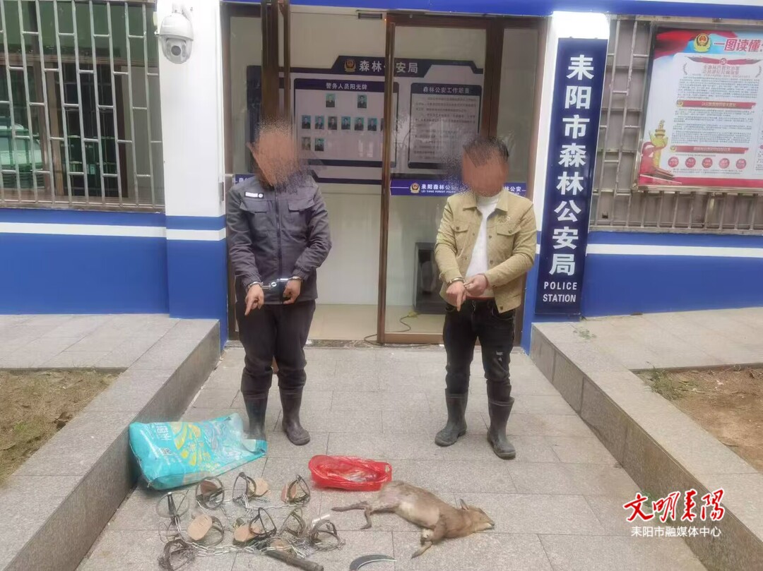 耒阳市林业局破获一起非法狩猎野生动物案