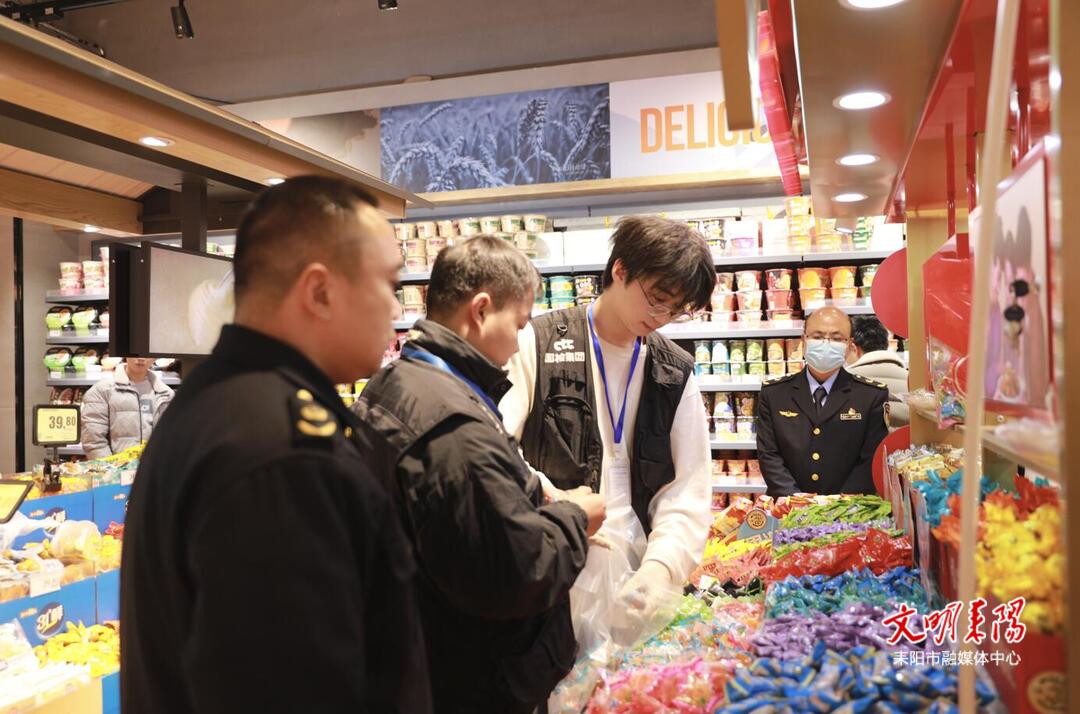 耒阳市市监局开展守护年货食品专项检查