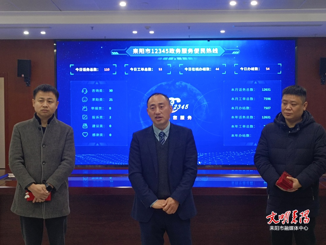 新春送暖！市委社会工作部走进 12345 热线，共话为民服务新征程